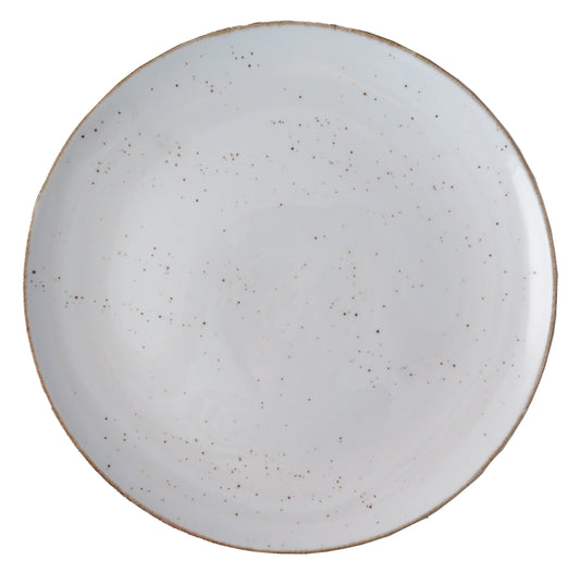Rustics White Coupe Plate 6.5"