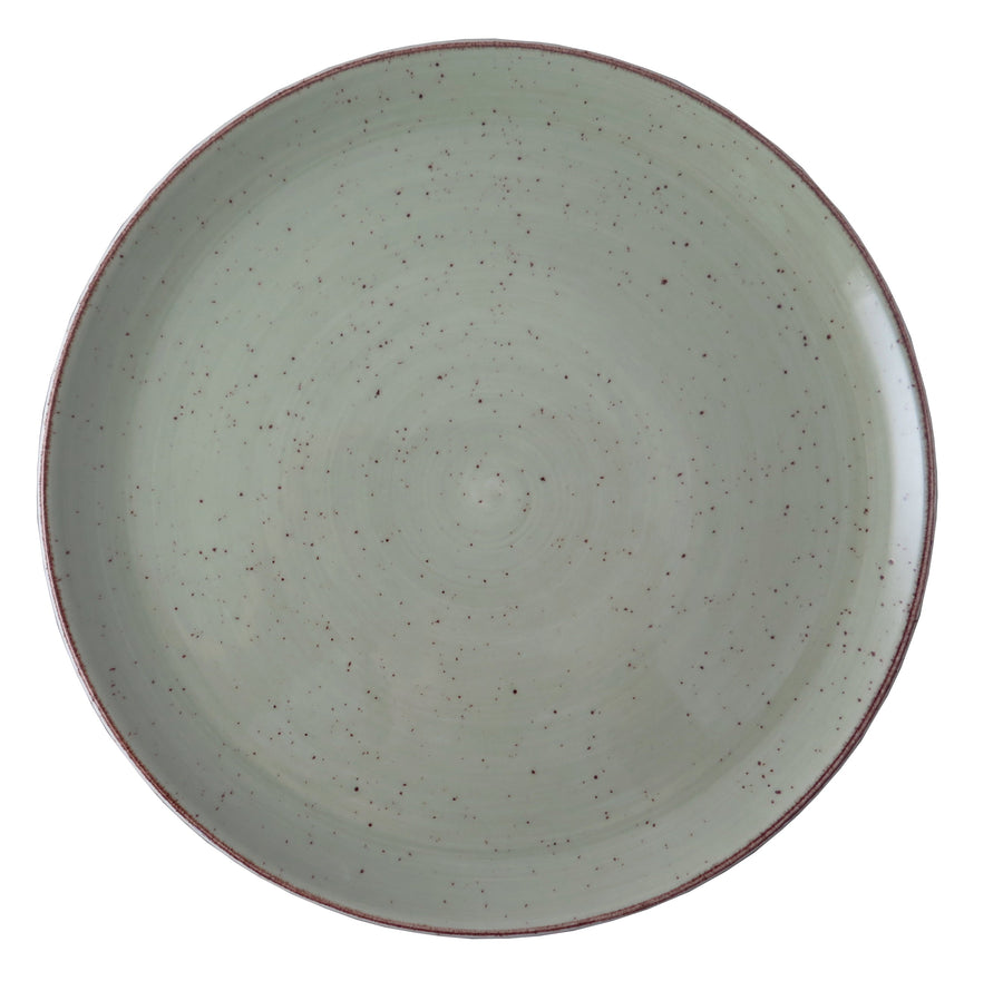 Rustics Green Coupe Plate 6.5"