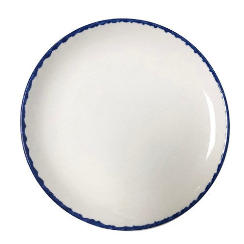 Dapple Blue Coupe Plate, 17 cm/ 6.75"