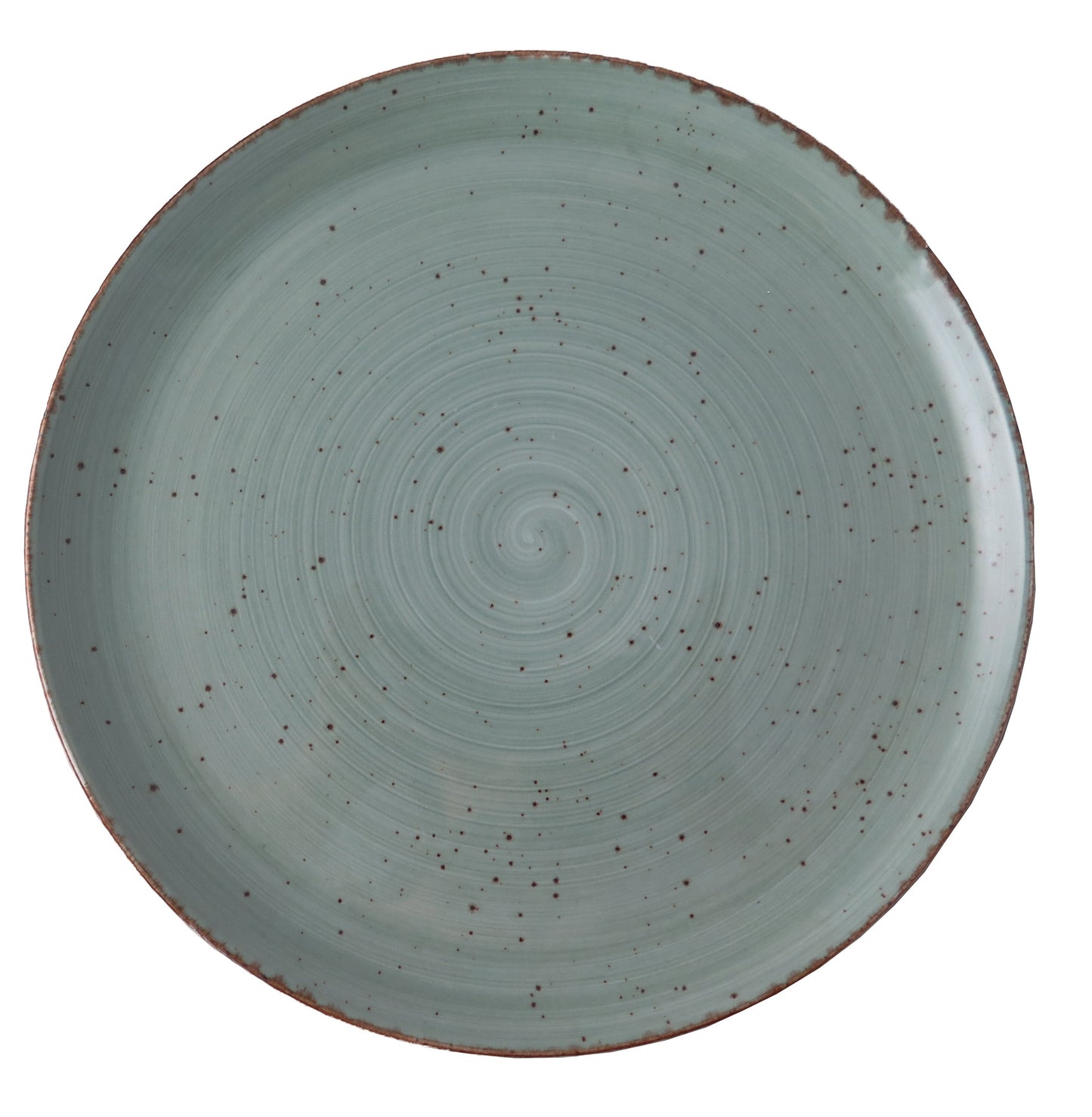 Rustics Grey Coupe Plate, 27.3 cm/ 10.75"