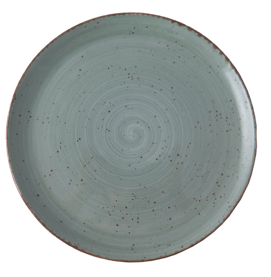 Rustics Grey Coupe Plate, 27.3 cm/ 10.75"