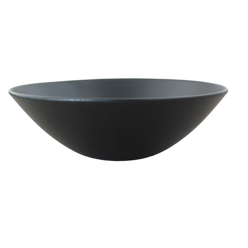 Matte Black Soy Bowl, 17.7 cm/ 7"