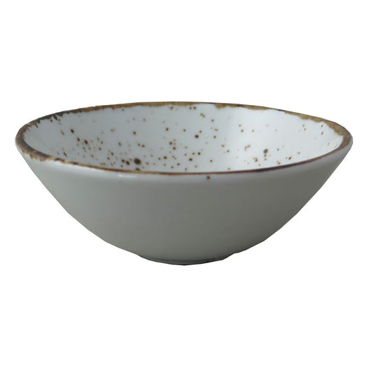 Rustics White Soy Bowl, 22.2 cm/ 8.75"