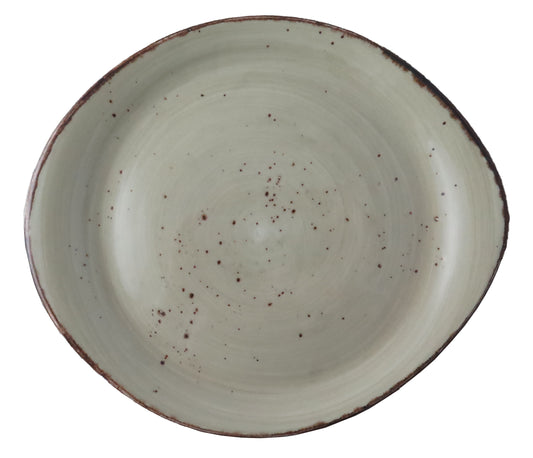 Rustics Pebble Dinner Plate, 25.4 x 21.5 cm/ 10 x 8.5"