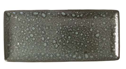 Moon Forest Green Rectangle Platter 28.5 x 16.5cm (11.2 x 6.5") 12/case