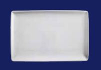 Plain White Rectangle Platter, 33.5 x 20 cm/ 13.1 x 8.6"