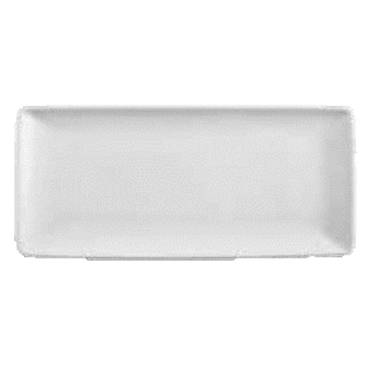 Plain White Rectangle Platter, 36.5 x 16 cm/ 14.4 x 6.3"