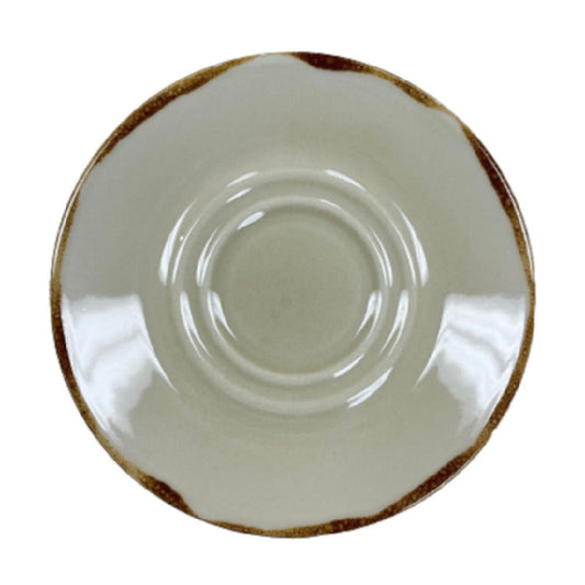 Autumn Almond Double-Well Saucer, 16.4 cm/ 6.5" (Pair W/ 51RUS030-196)