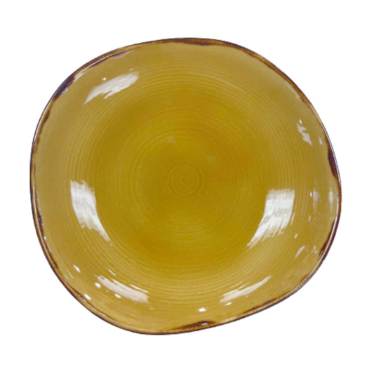 Autumn Honey Wonky Bowl, 29 cm/ 11.5"