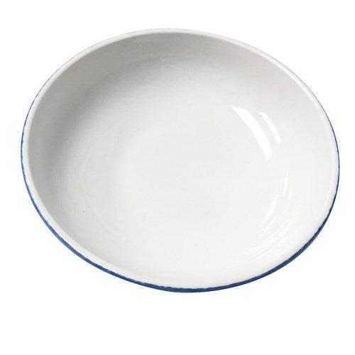 Dapple Blue Salad Bowl, 22 cm/ 8.75"