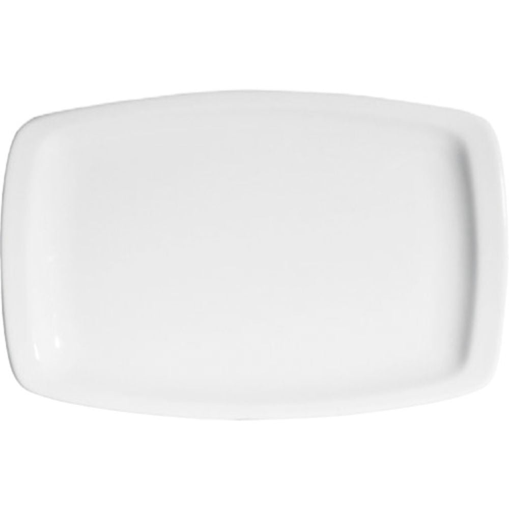 Plain White Rectangle Platter, 30.4 x 19.6 cm/ 12 x 7.75"