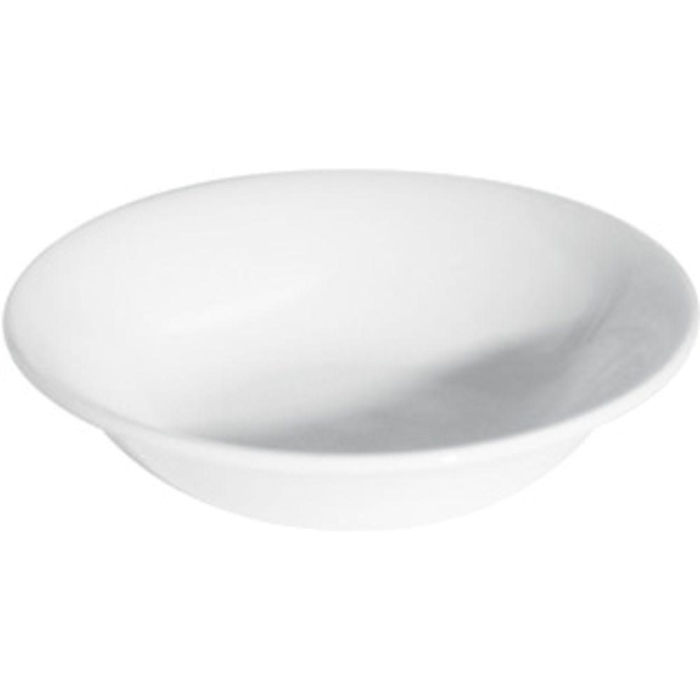 Plain White Rimless Oatmeal Bowl, 15.2 cm - 6"/ 0.35 L - 12 oz