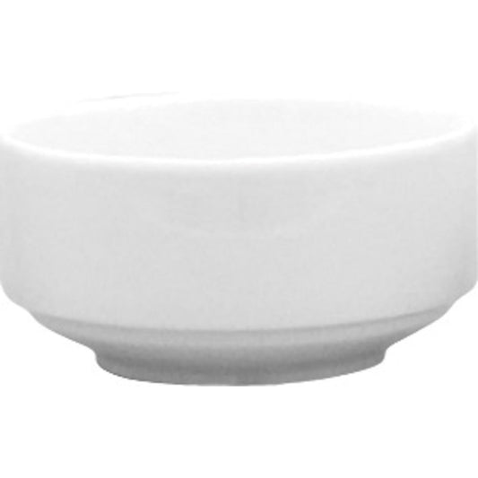 Plain White Stacking U/H Soup Bowl, 0.29 L/ 10 oz