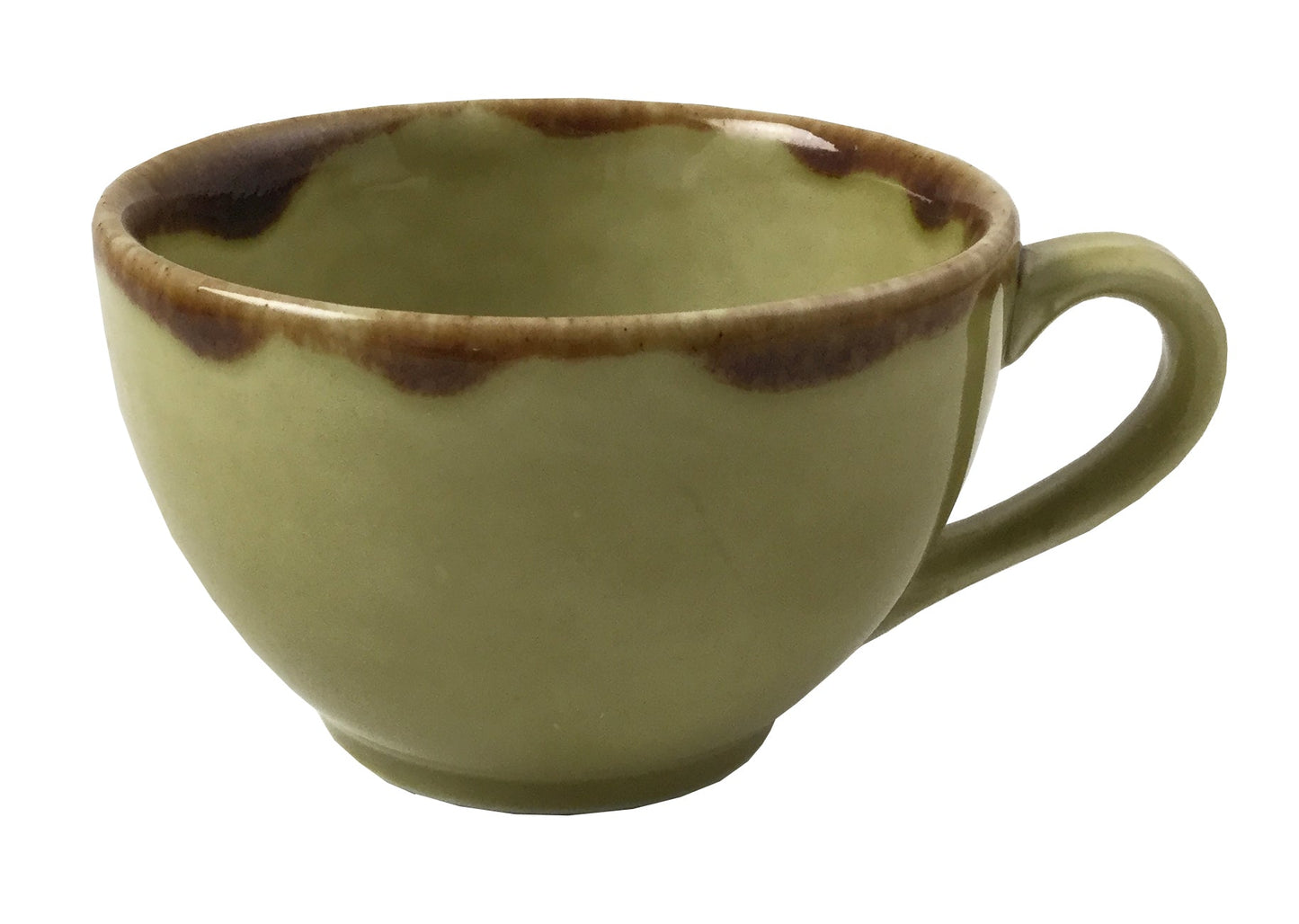Autumn Olive Cappuccino Cup, 0.29 L/ 10 oz (Pair W/ 51RUS010-192)