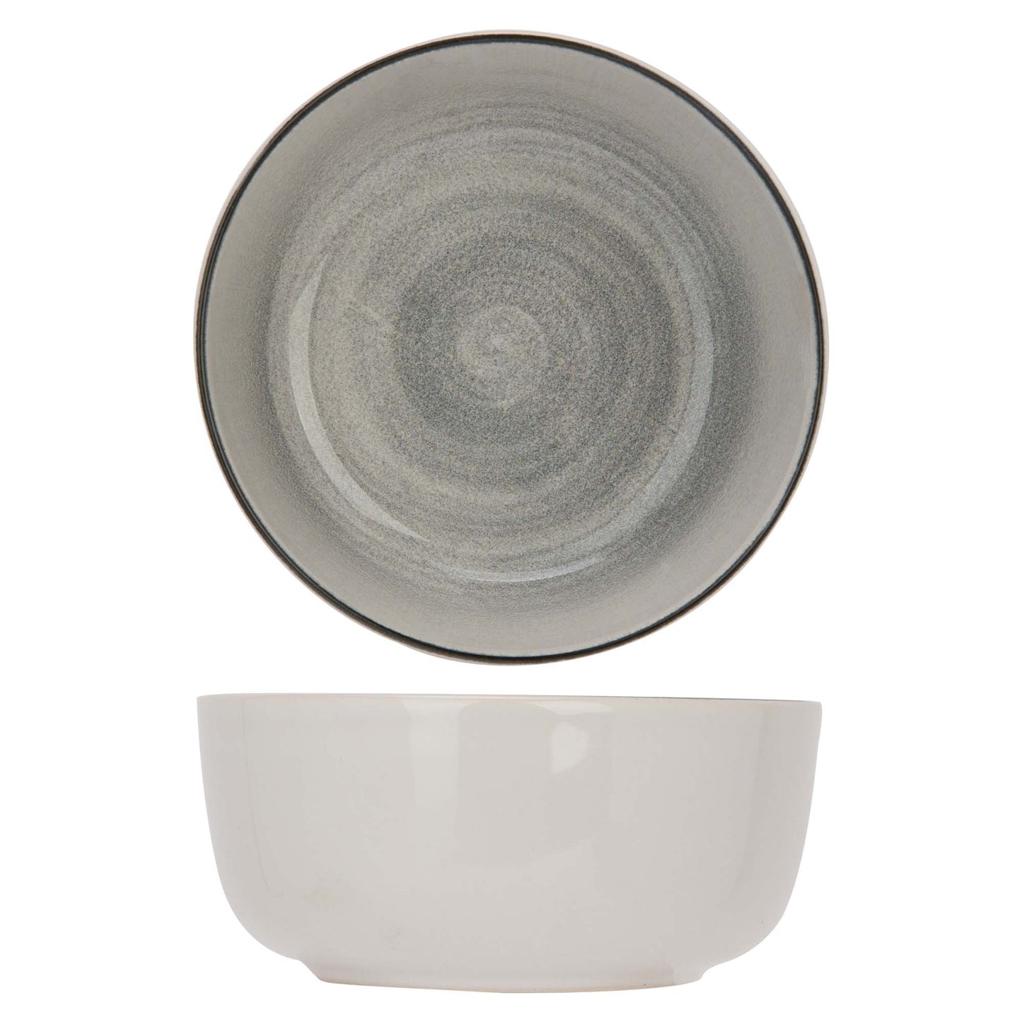 Baltic Grey Bowl, 14.5 (5.7") dia., 6.7 cm (2.6") height, round, stacking, stoneware