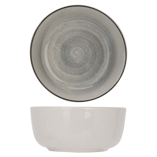 Baltic Grey Bowl, 14.5 (5.7") dia., 6.7 cm (2.6") height, round, stacking, stoneware