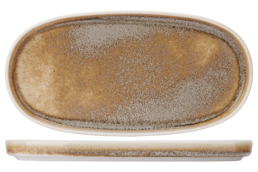 Melia Oval Plate, 30 x 15 cm/ 11.8 x 5.9", oval, stackable, porcelain
