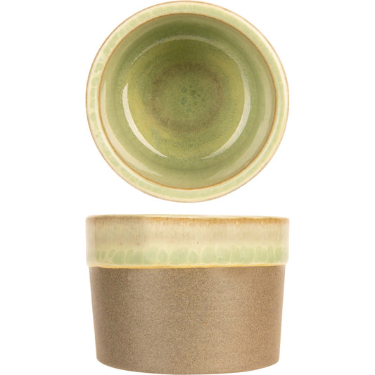Basalt Fresh Mint Apero Bowl, 5.8 cm (2 1/4") dia., round, stacking, stoneware