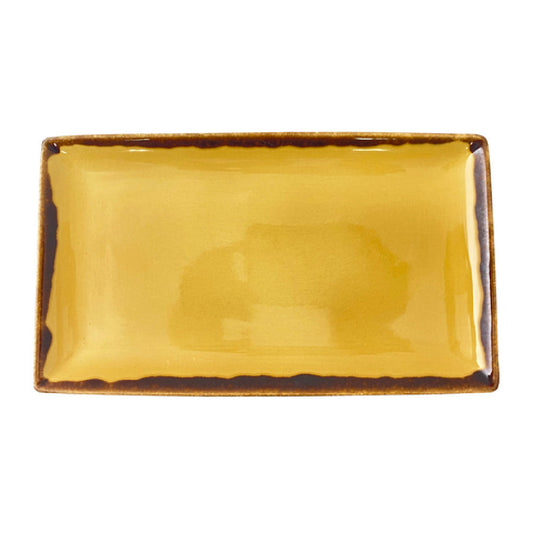 Autumn Honey Rectangle Platter, 36.5 x 16 cm/ 14.4 x 6.3"