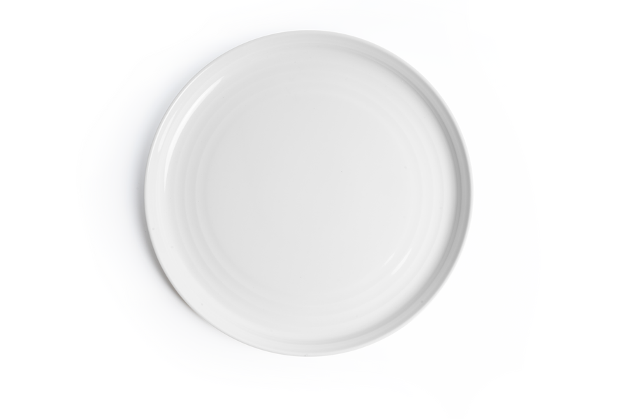 IVORY COUPE PLATE 27"