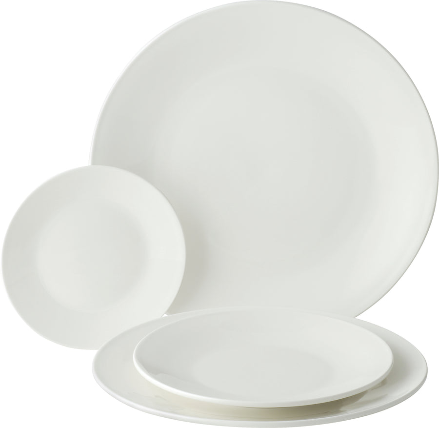 Anton Black Coupe Plate, 20.9 cm/ 8.25"