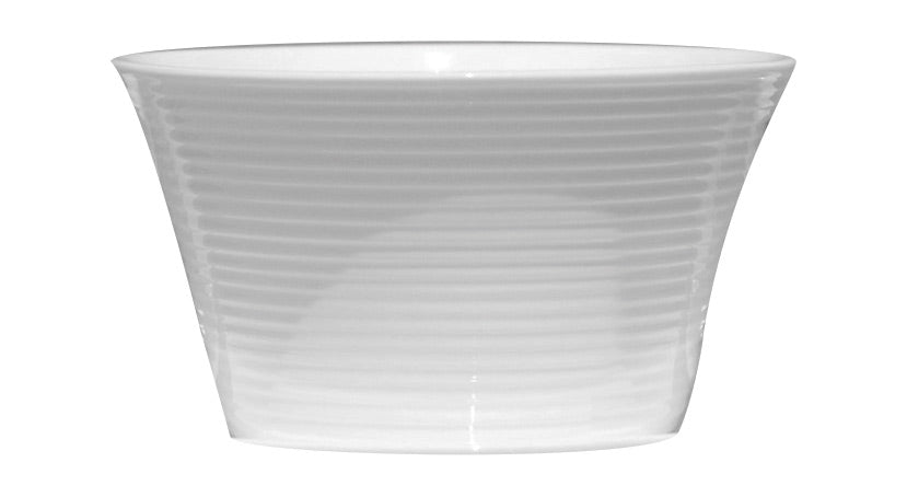 Solar Fine Bone China U/H Embossed Soup Bowl, 0.34 L/ 11.5 oz (Pair W/ BCSR.40.15)