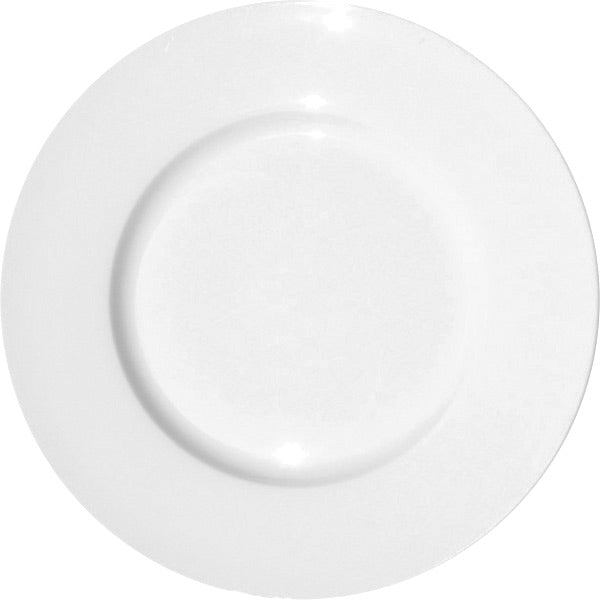 William Fine Bone China Wide Rim Plate, 22.8 cm/ 9"