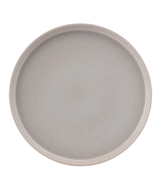 Pico Stoneware Grey Plate, 28 cm/ 11"