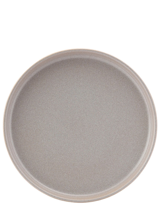 Pico Stoneware Grey Plate, 21 cm/ 8.5"