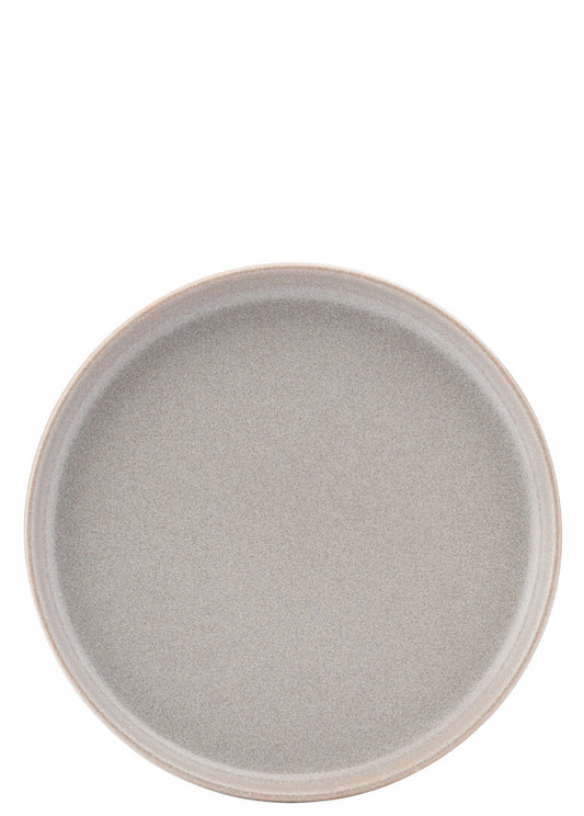 Pico Stoneware Grey Plate, 17.5 cm/ 7"