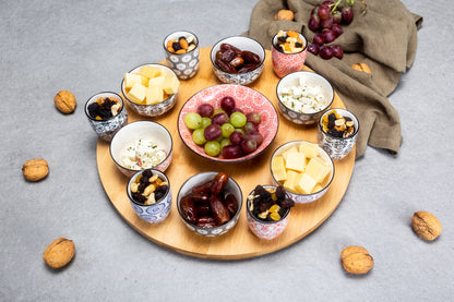 Delirio - Bowl Set, 13 x 7 cm / 5 1/8 x 2 3/4", 0.50 L / 17 1/2 oz (imp), Set of 6 Assorted, Non-Stock)