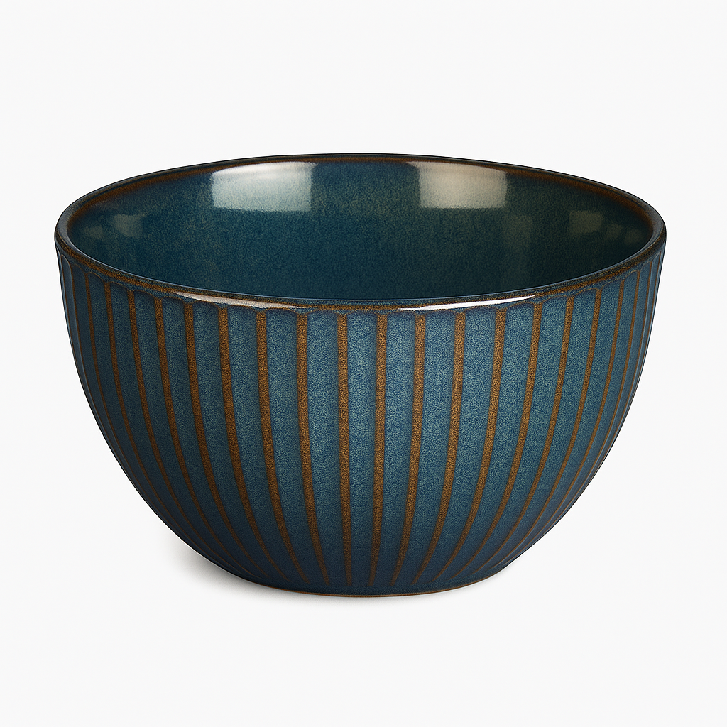HERMES Indigo SUN BOWL 10 CM 18/case