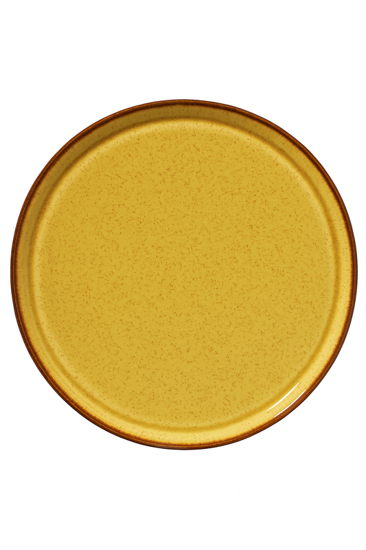 Mustard MERCURE FLAT PLATE 26 CM 12/case