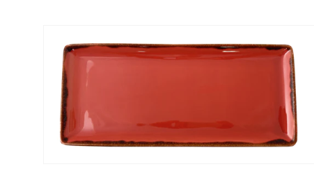 Autumn Rectangle Platter,  36.5 x 16 cm/ 14.4 x 6.3"
