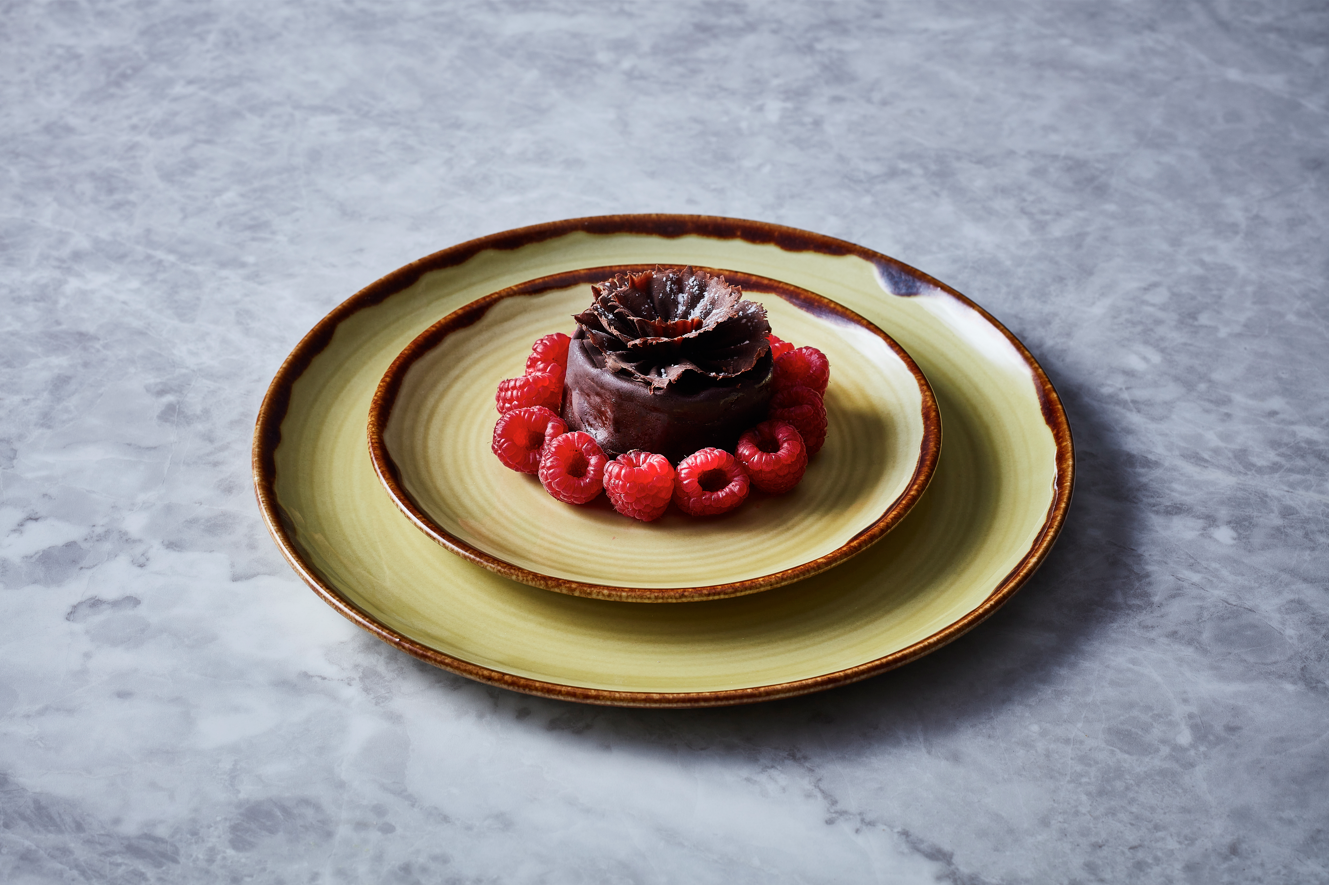 Autumn Olive Coupe Plate, 27.3 cm/ 10.75"