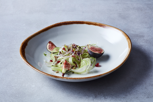 Autumn Milk Wonky Bowl, 29 cm/ 11.5"