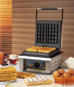 Waffle Maker with Cast Iron Grid 120V or 208/240V