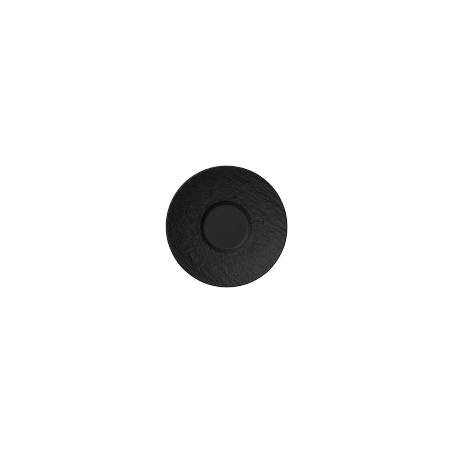 The Rock Black Shale Saucer 5"  6/case