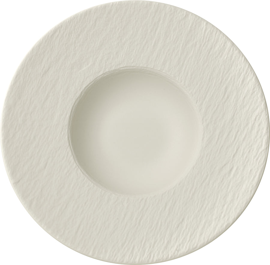 The Rock White Glacier Deep Plate, 11/5.5", 0.26 L/ 8.7 oz
