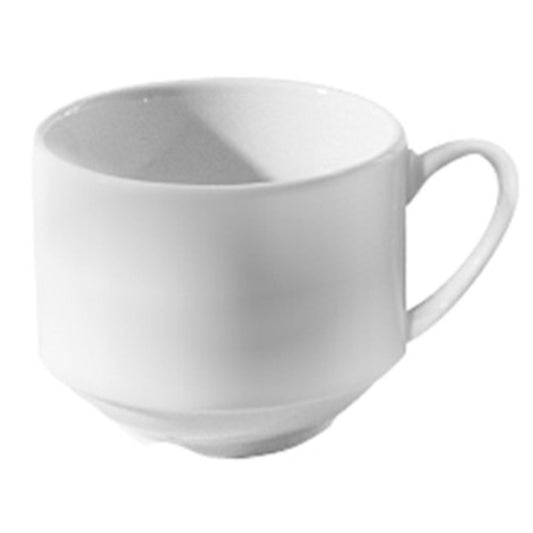 William Fine Bone China Stacking Cup, 0.22 L/ 7.75 oz (Pair W/ BCWM.40.15)