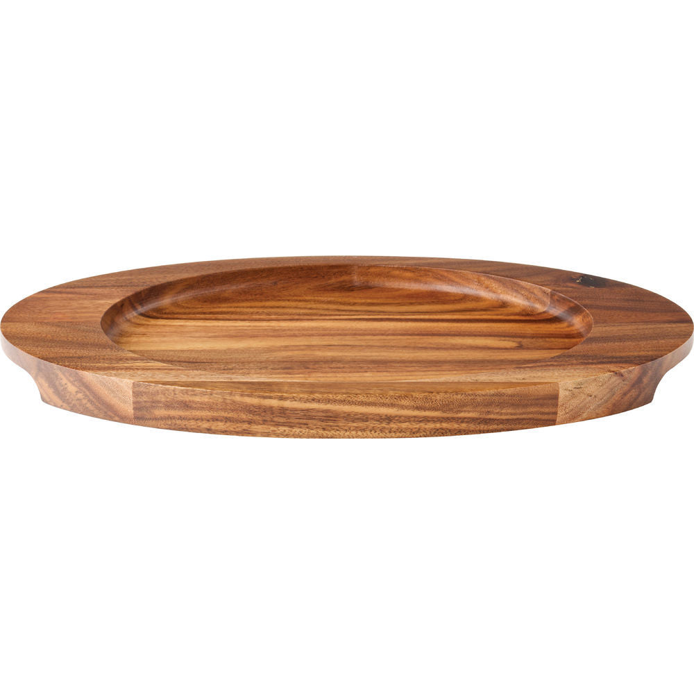 Oval Wood Board, 30.4 x 17.7 cm/ 12 x 7" (Pair W/ MH7003)