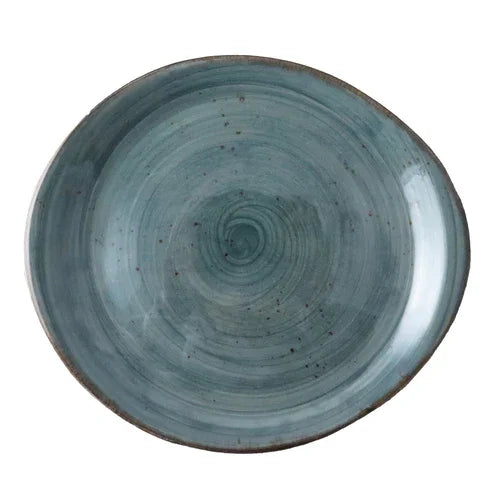 Rustics Blue Pebble Pasta Plate, 20.3 x 24.1 cm/ 8 x 9.5"