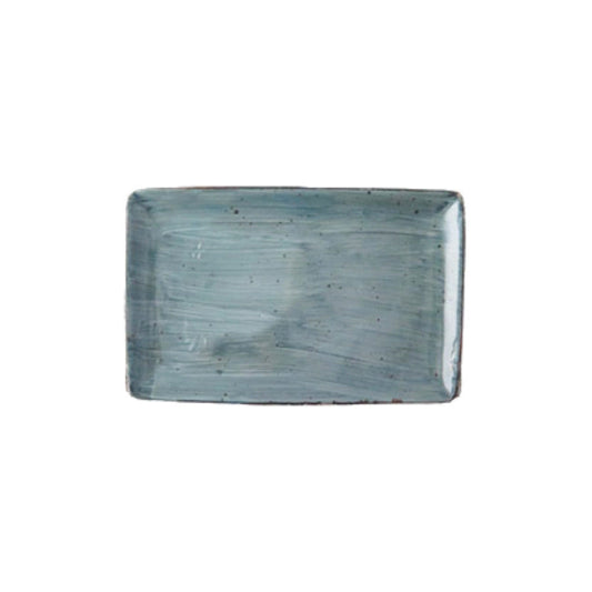 Rustics Blue Rectangle Platter, 27.9 x 16.5 cm/ 11 x 6.5"