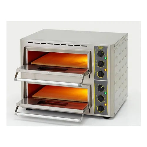 Double Deck Countertop Electric Infrared Pizza Oven – 208/240v