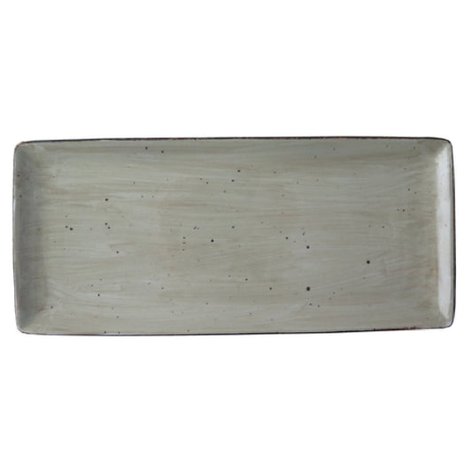 Rustics Light Green Rectangle Platter, 36.5 x 16 cm/ 14.4 x 6.3"