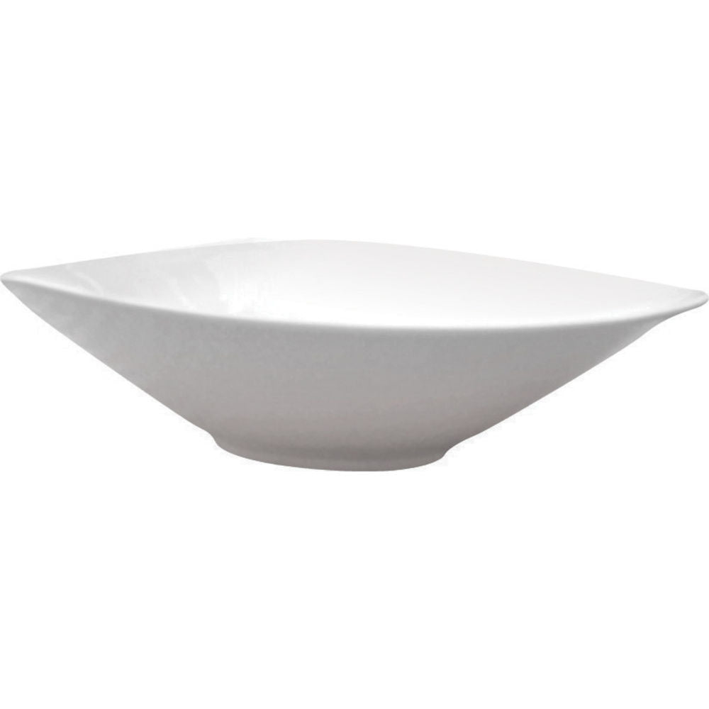 William Fine Bone Triangle Bowl, 24.1 cm/ 9.5"