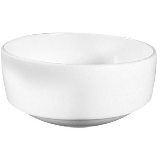 William Fine Bone Stackable Soup Bowl, 11.4 cm/ 4.5" (Pair W/ BCWM.40.15)