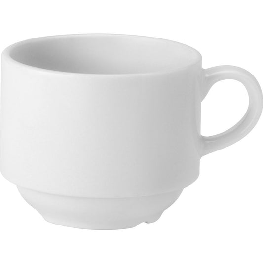 Pure White Stacking Cup, 0.20 L/ 7 oz (Pair W/ PWE80015N)