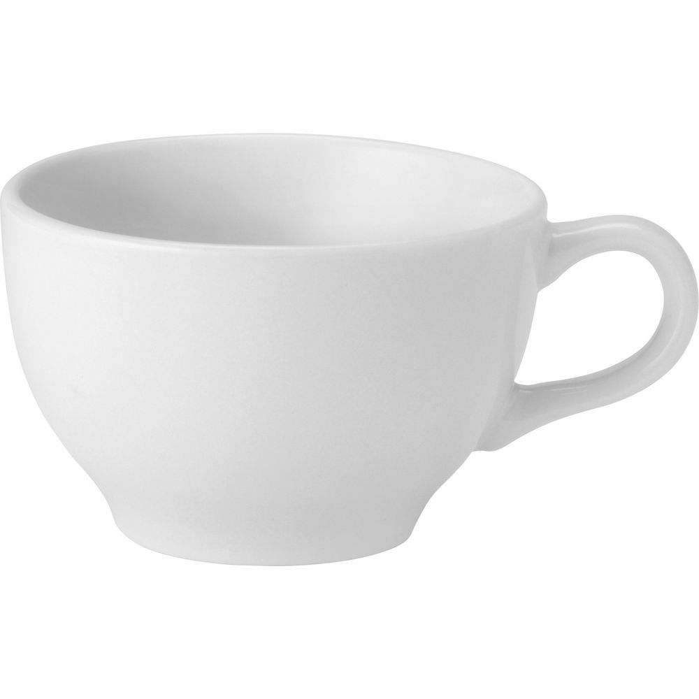Pure White Cappuccino Cup, 0.23 L/ 8 oz (Pair W/ PWE80015N)