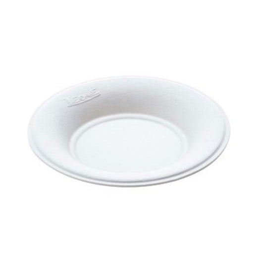 Fingerfood Small Round Plate, 7.2 cm, compostable, biodegradable